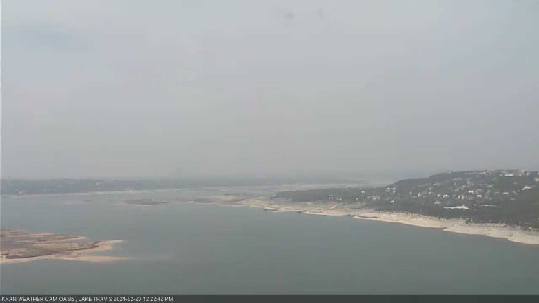 Lake Travis webcam, February 27, 2024 12:25 PM CT