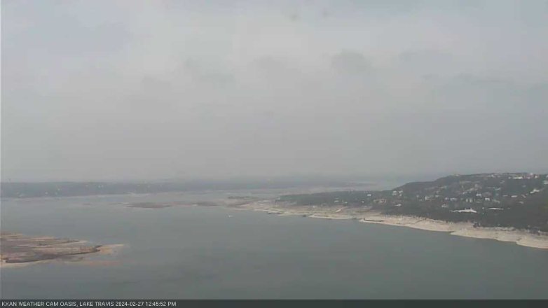 Lake Travis webcam, February 27, 2024 12:45 PM CT