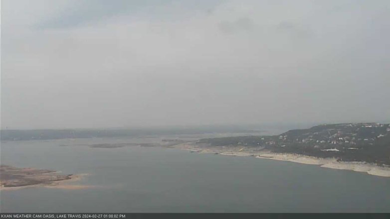 Lake Travis webcam, February 27, 2024 1:00 PM CT