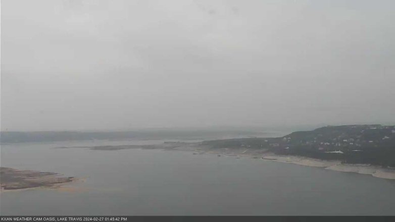 Lake Travis webcam, February 27, 2024 1:45 PM CT