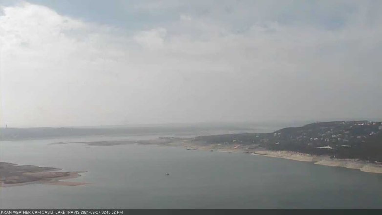 Lake Travis webcam, February 27, 2024 2:45 PM CT