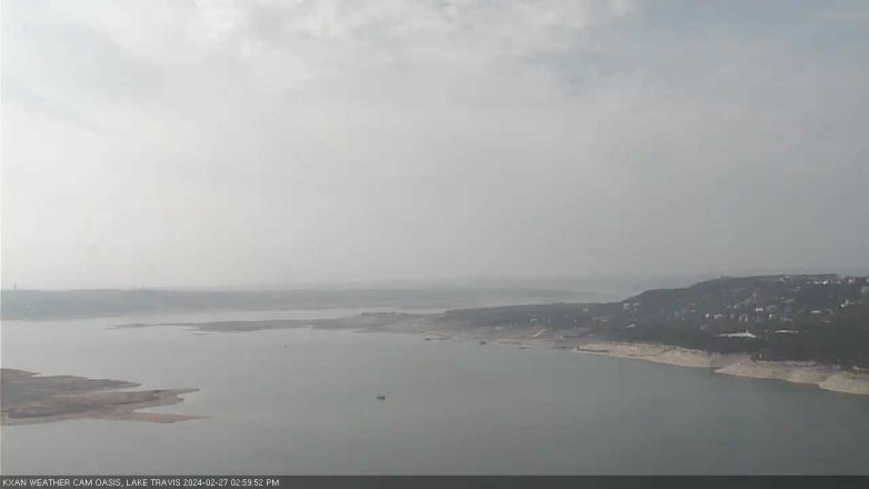Lake Travis webcam, February 27, 2024 3:00 PM CT