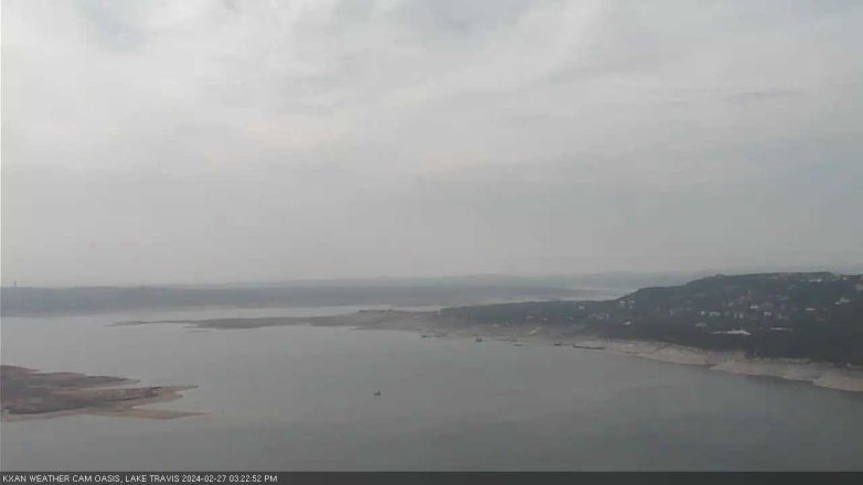 Lake Travis webcam, February 27, 2024 3:25 PM CT