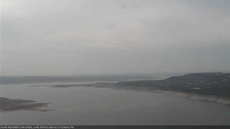 Lake Travis webcam, February 27, 2024 3:45 PM CT
