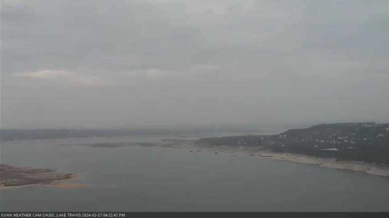 Lake Travis webcam, February 27, 2024 4:25 PM CT