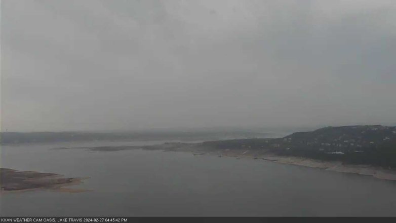 Lake Travis webcam, February 27, 2024 4:45 PM CT