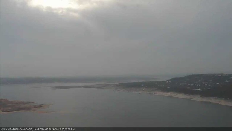 Lake Travis webcam, February 27, 2024 5:00 PM CT