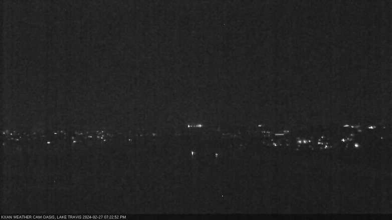Lake Travis webcam, February 27, 2024 7:25 PM CT