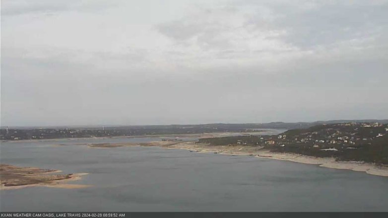 Lake Travis webcam, February 28, 2024 9:00 AM CT
