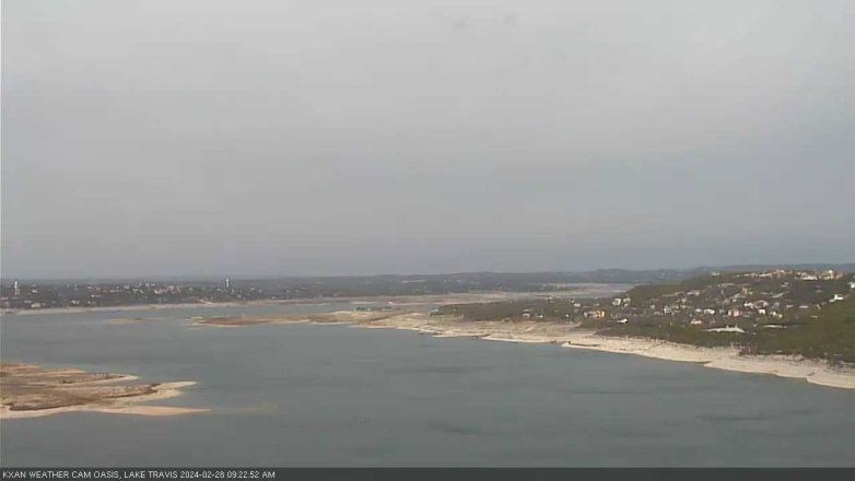 Lake Travis webcam, February 28, 2024 9:25 AM CT