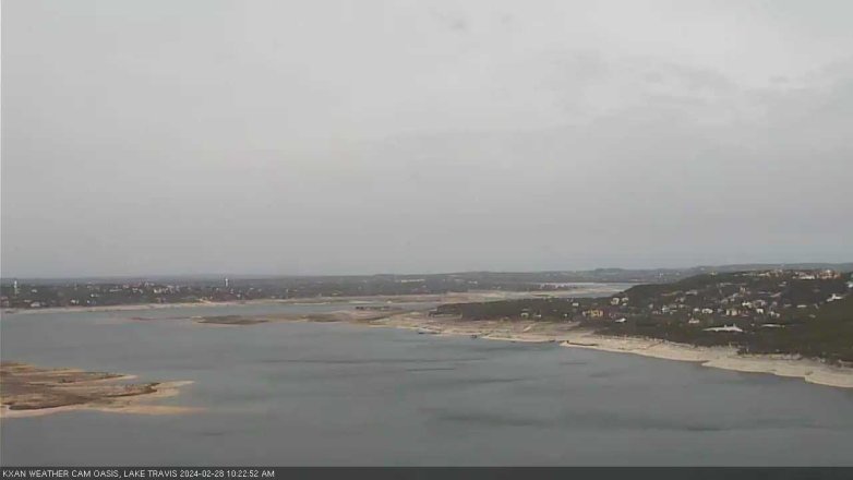 Lake Travis webcam, February 28, 2024 10:25 AM CT