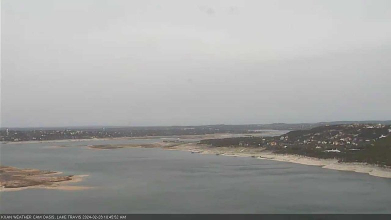 Lake Travis webcam, February 28, 2024 10:45 AM CT