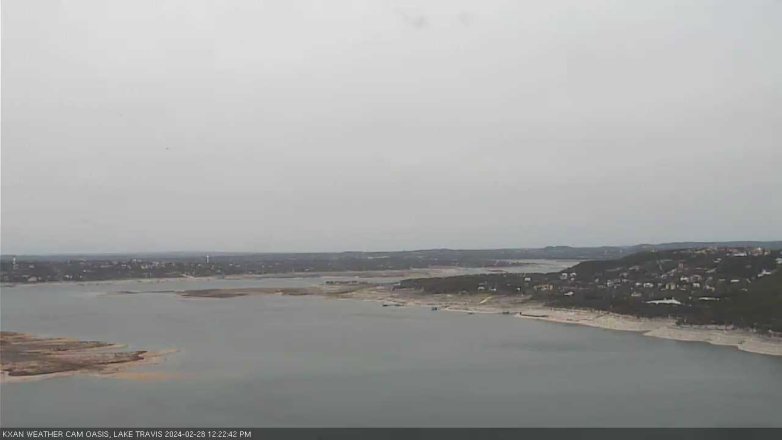 Lake Travis webcam, February 28, 2024 12:25 PM CT