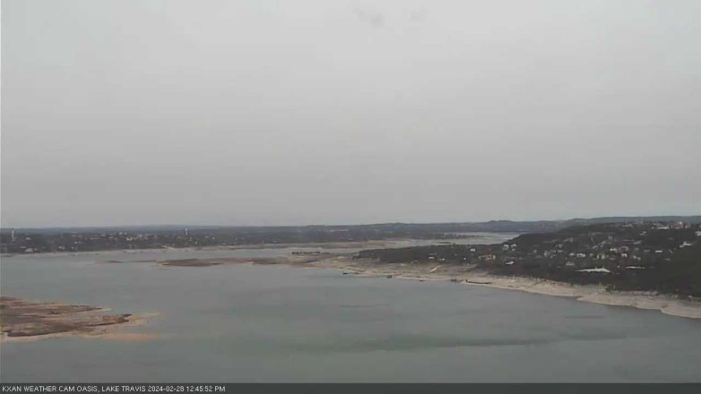 Lake Travis webcam, February 28, 2024 12:45 PM CT