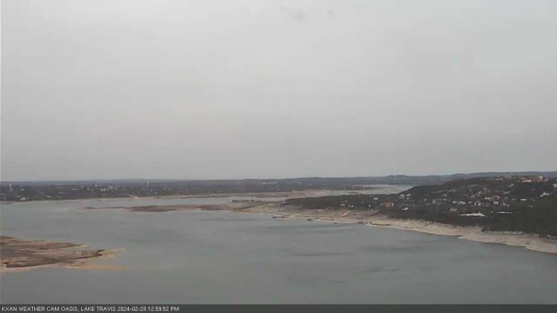 Lake Travis webcam, February 28, 2024 1:00 PM CT