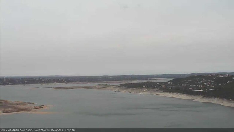Lake Travis webcam, February 28, 2024 1:25 PM CT