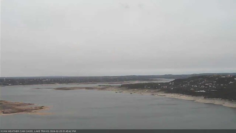 Lake Travis webcam, February 28, 2024 1:45 PM CT