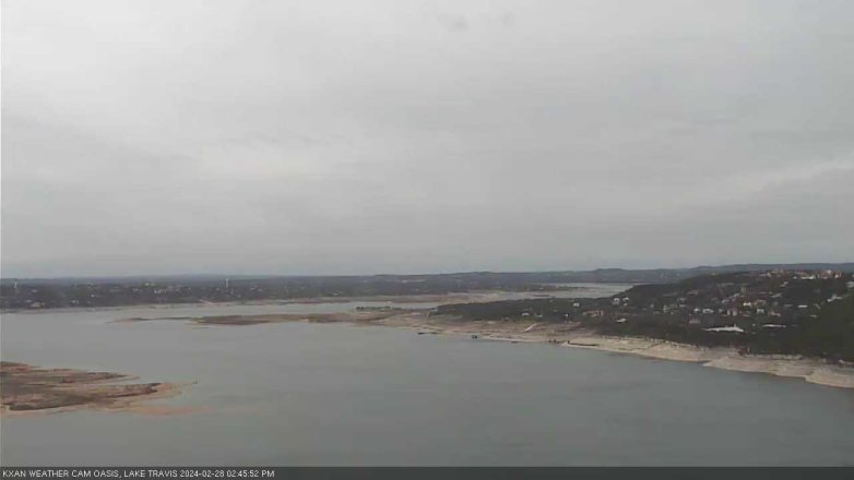 Lake Travis webcam, February 28, 2024 2:45 PM CT