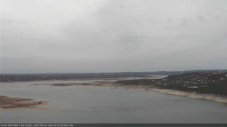 Lake Travis webcam, February 28, 2024 3:00 PM CT