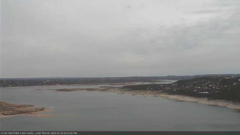 Lake Travis webcam, February 28, 2024 3:25 PM CT