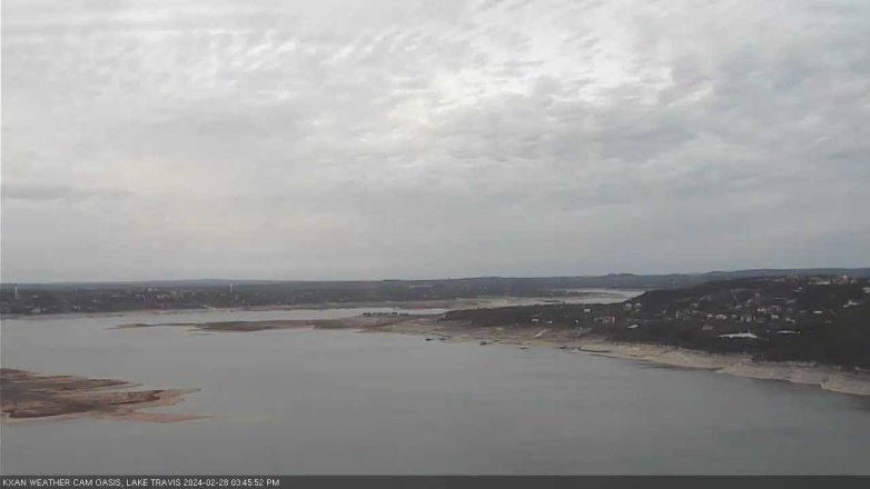 Lake Travis webcam, February 28, 2024 3:45 PM CT