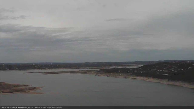 Lake Travis webcam, February 28, 2024 5:25 PM CT