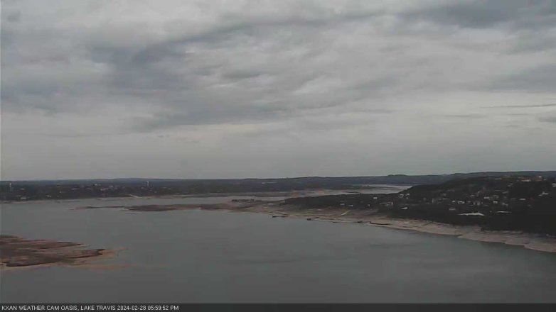 Lake Travis webcam, February 28, 2024 6:00 PM CT