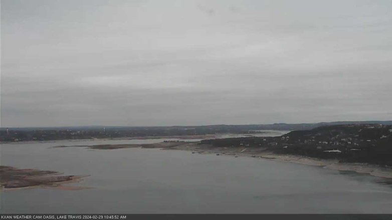 Lake Travis webcam, February 29, 2024 10:45 AM CT