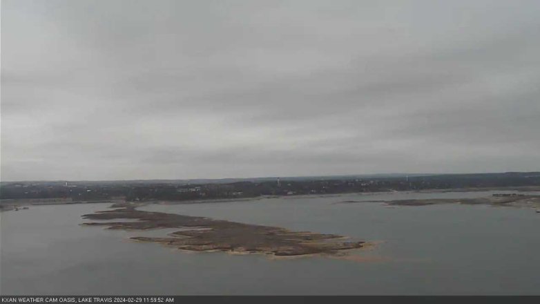 Lake Travis webcam, February 29, 2024 12:00 PM CT