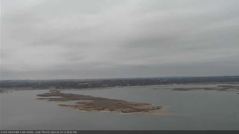 Lake Travis webcam, February 29, 2024 12:45 PM CT