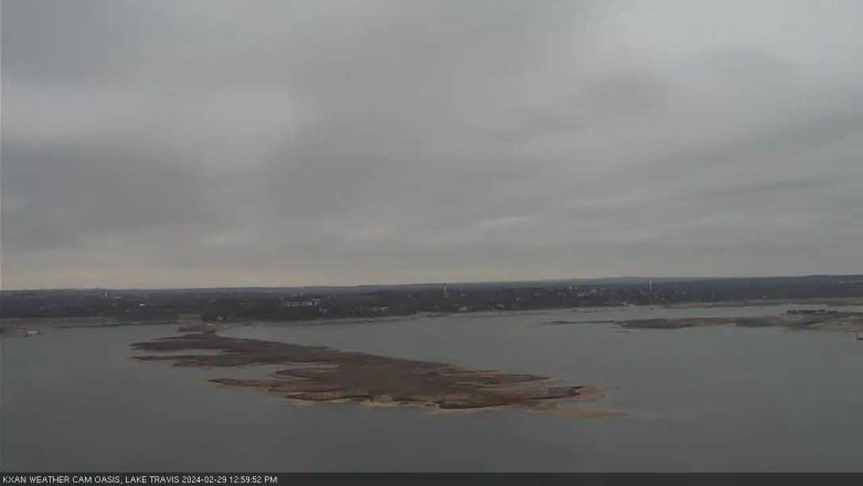 Lake Travis webcam, February 29, 2024 1:00 PM CT