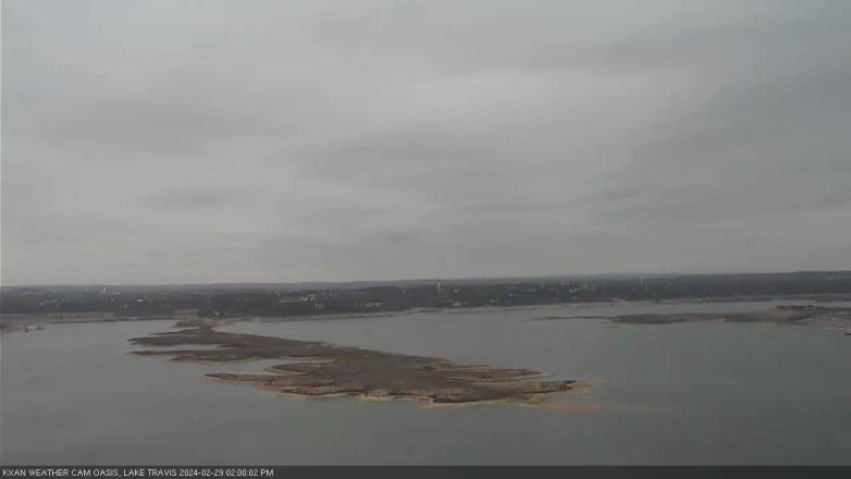 Lake Travis webcam, February 29, 2024 2:00 PM CT