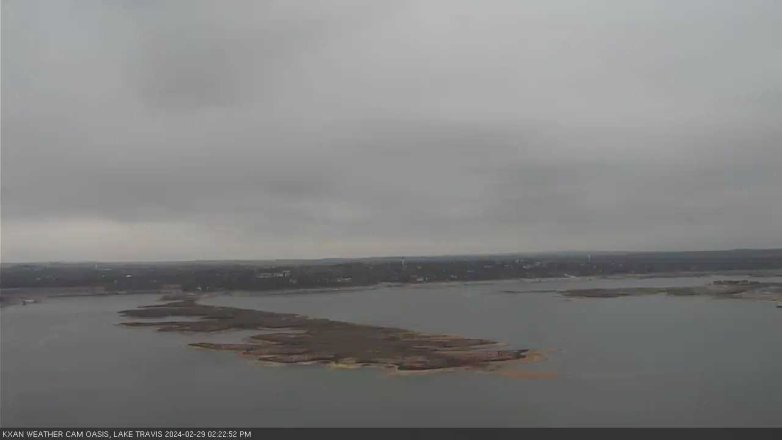 Lake Travis webcam, February 29, 2024 2:25 PM CT