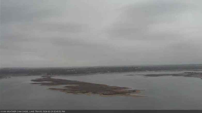 Lake Travis webcam, February 29, 2024 2:45 PM CT