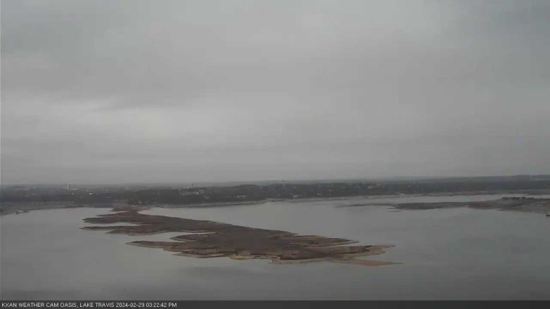Lake Travis webcam, February 29, 2024 3:25 PM CT