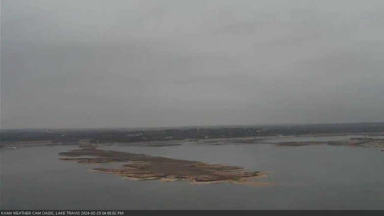 Lake Travis webcam, February 29, 2024 4:00 PM CT