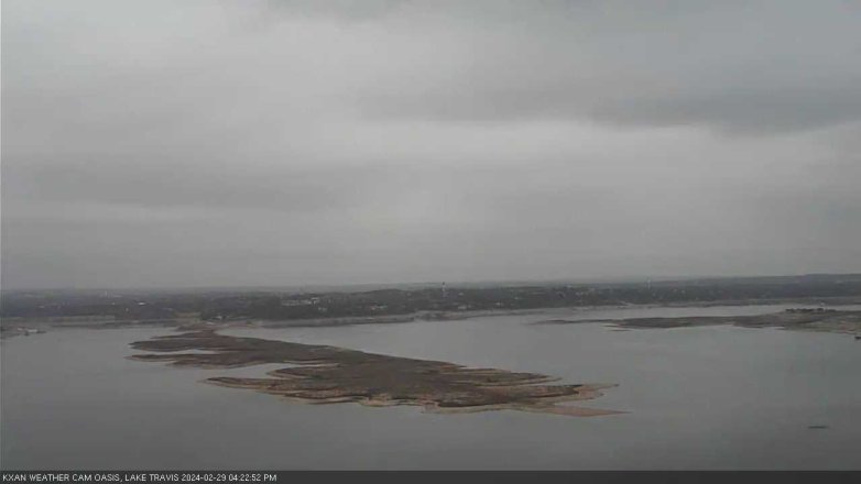 Lake Travis webcam, February 29, 2024 4:25 PM CT