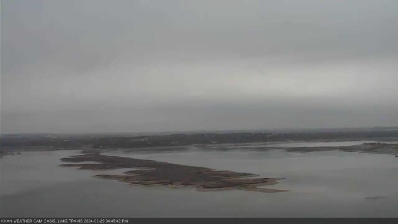 Lake Travis webcam, February 29, 2024 4:45 PM CT