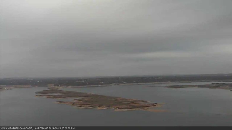 Lake Travis webcam, February 29, 2024 5:25 PM CT