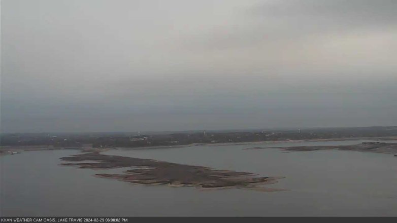 Lake Travis webcam, February 29, 2024 6:00 PM CT