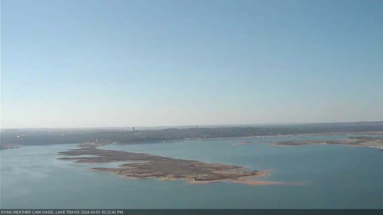 Lake Travis webcam, March 1, 2024 2:25 PM CT