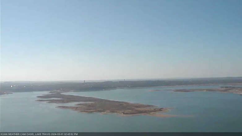 Lake Travis webcam, March 1, 2024 2:45 PM CT