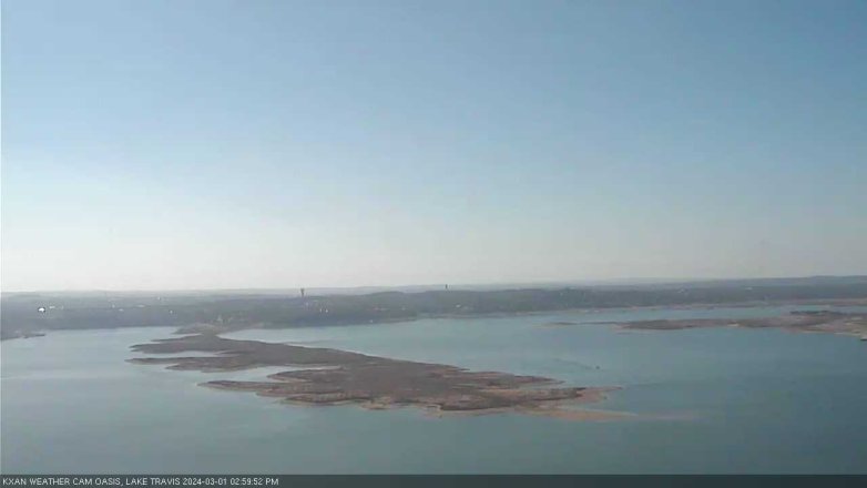 Lake Travis webcam, March 1, 2024 3:00 PM CT