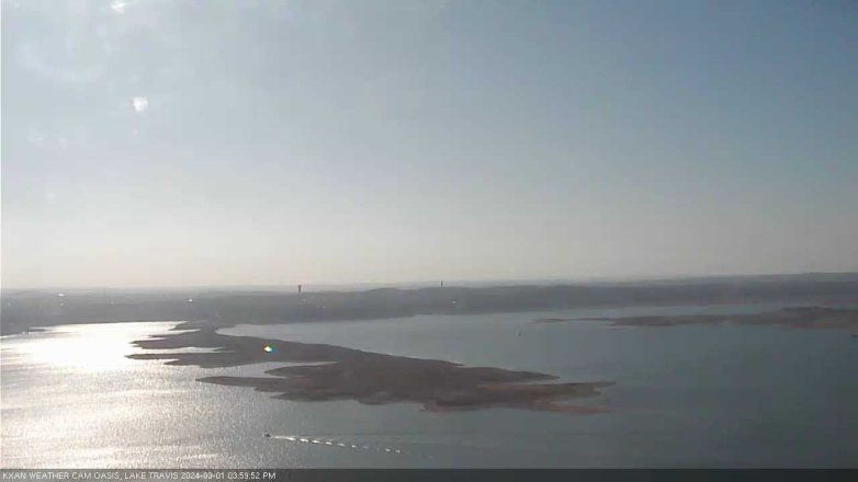 Lake Travis webcam, March 1, 2024 4:00 PM CT