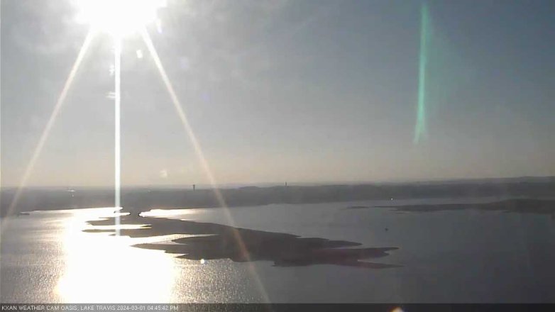 Lake Travis webcam, March 1, 2024 4:45 PM CT