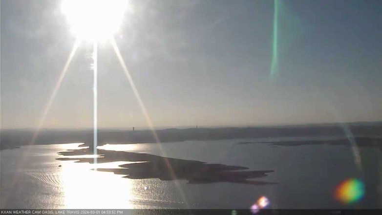 Lake Travis webcam, March 1, 2024 5:00 PM CT