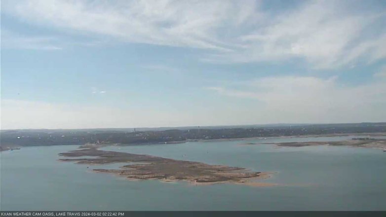 Lake Travis webcam, March 2, 2024 2:25 PM CT