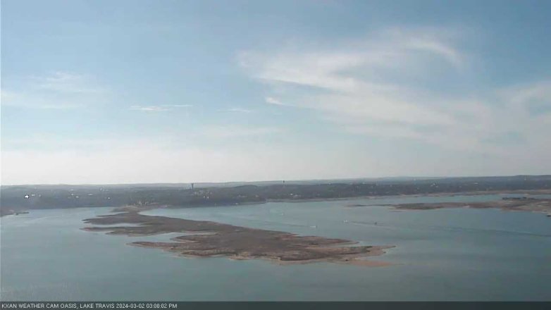 Lake Travis webcam, March 2, 2024 3:00 PM CT