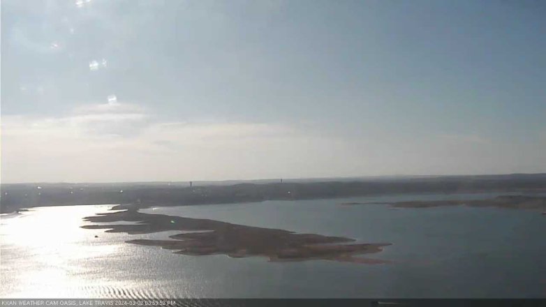 Lake Travis webcam, March 2, 2024 4:00 PM CT