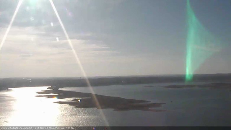 Lake Travis webcam, March 2, 2024 4:25 PM CT